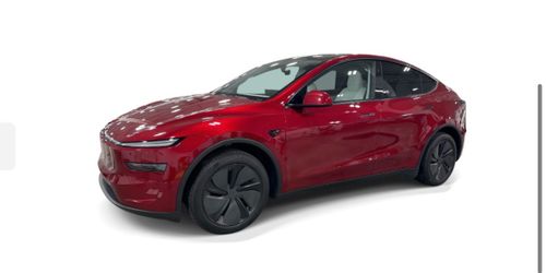 2026 Tesla Model Y Juniper – Ultra Red | White Interior | Like New 🔥