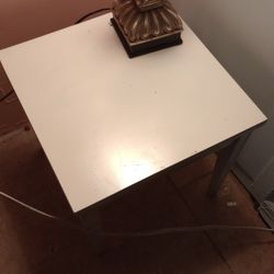 Accent Table, 2 Chairs (Lot)