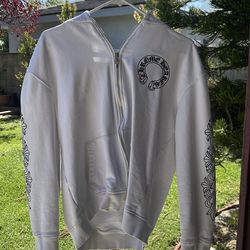 Chrome hearts hoodie white