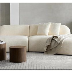 Sofa Curved Aesthetic 