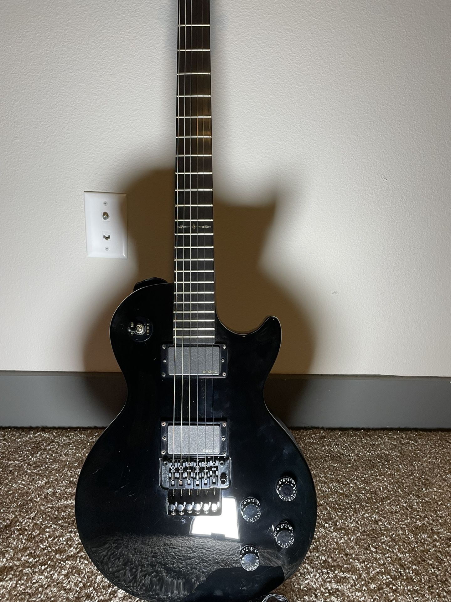 Epiphone Les Paul Nightfall Black Electric Guitar
