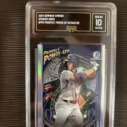 Spencer Jones GEM MT10 Bowman Chrome 