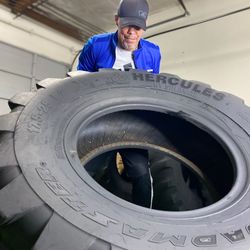 CrossFit Tractor Tires for fitness training!