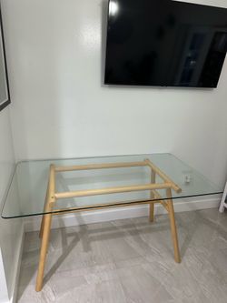 Harlan Glass Dining Table