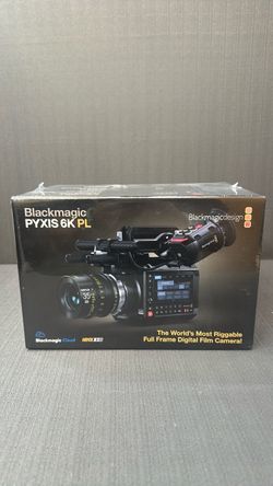 Blackmagic Design PYXIS 6K Cinema Box Camera (ARRI PL)