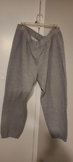Gray Fleece Sweatpants Joggers