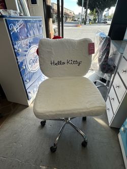 Hello Kitty swivel vanity chairs
