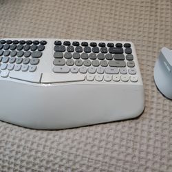 Mofi Bomi Ergonomic Keyboard And Mouse 2.4ghz Usb