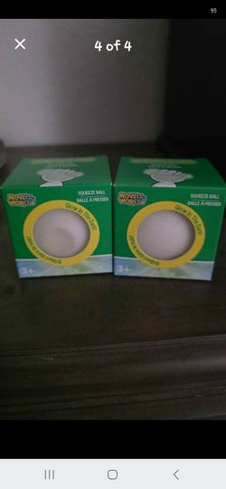 Glow in the dark squishy balls