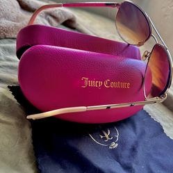 Womens Juicy Couture JU554/S Sunglasses o3yg Gold Cream W/ Case & Cloth 