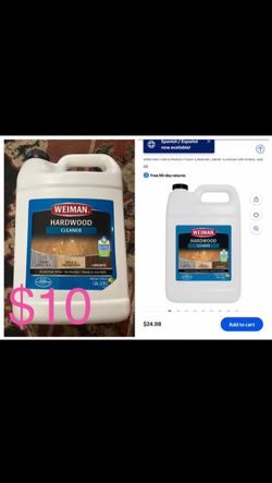 $10 new Large Hardwood Floors Cleaner Weiman