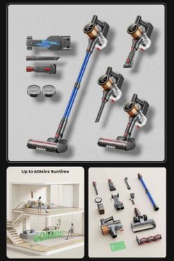 Sunsare x9 battery powerd vacuum