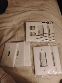 EATON WALLPLATES 7 ASSORTED SIZES 