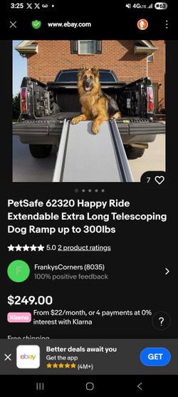 Ramp Extendible Extra Long / Up To 300lbs