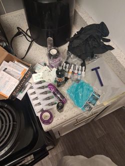 Tatoo kit used