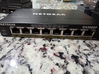 Netgear 8-port Gigabit Smart Network Switch with PoE+
