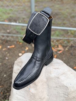 Bota con cinto original