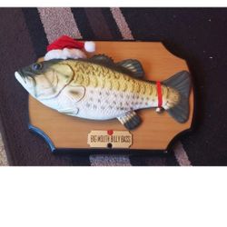 BIG MOUTH BILLY BASS SINGING CHRISTMAS FISH 