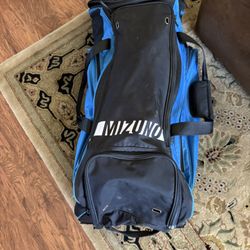 Mizuno Catchers Rolling Bag In Great Shape 