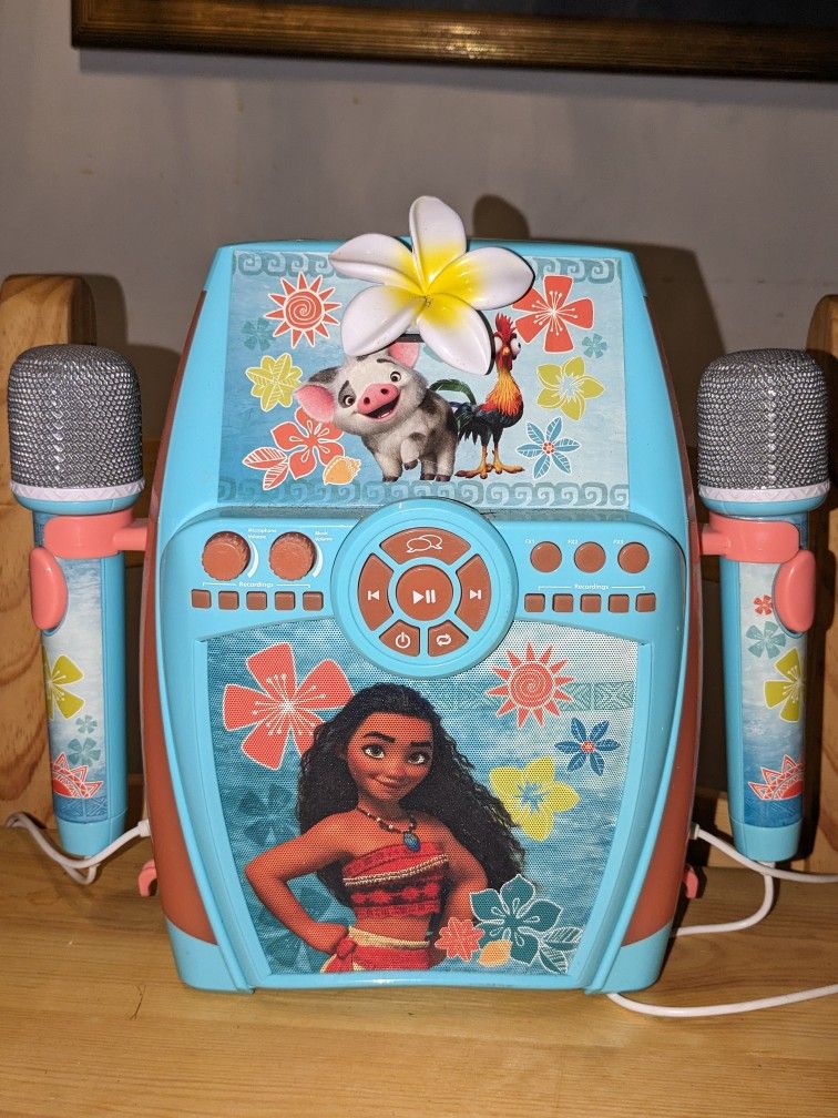 Moana Karaoke Machine