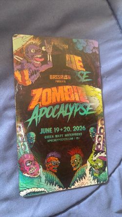 Zombie Apocalypse ‘26 Magnet