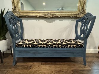 Shabby Chic French Inspired Bench