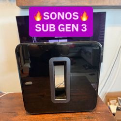 🔥 Sonos Sub Gen 3 🔥 $499 🔥