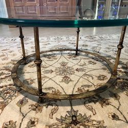 Round Glass Coffee Table
