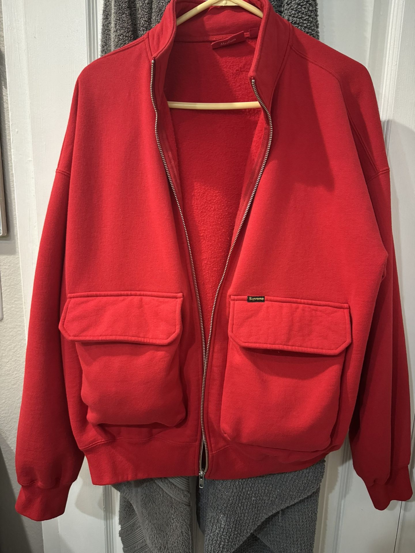 Supreme Cargo Zip Up Jacket
