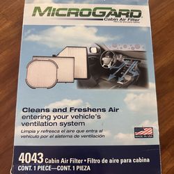 Microgard #4043 CabinAir Filter -New