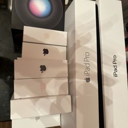 Lot Of Apple Product Boxes