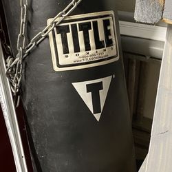 Title Boxing Bag