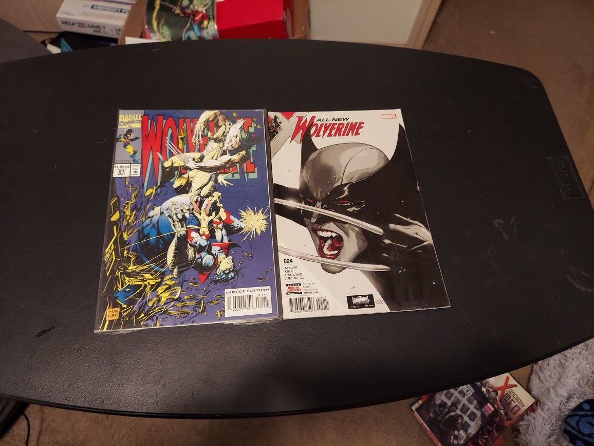 2 Wolverine Comics