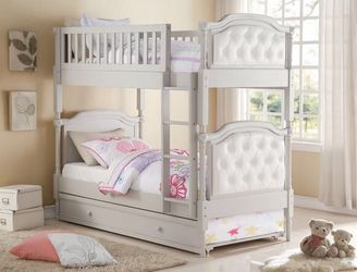 Twin Bed W/Trundle- Litera Individual