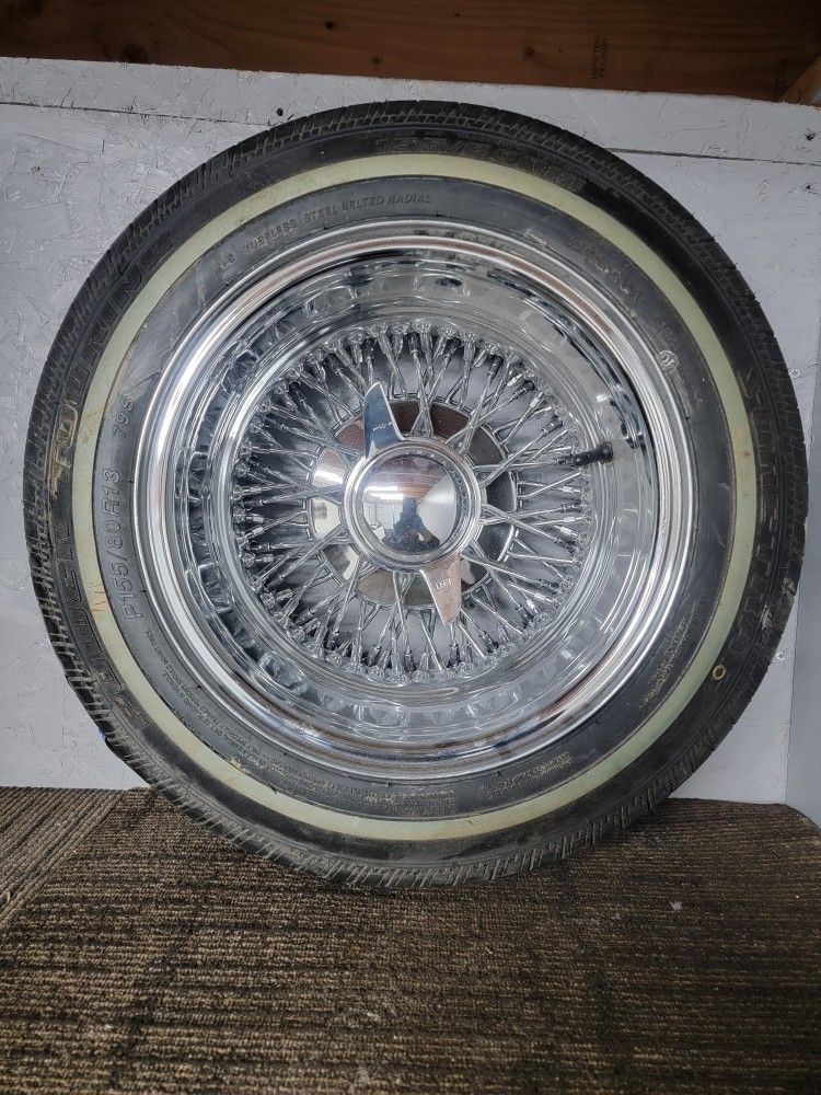 13x7-72 Luxor Style Spoke Wire Wheels