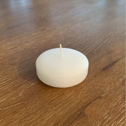 White Floating Candles 
