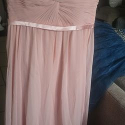 Soft Rose Long Dresses. No Tears.2 Available 14 &16 Sizes $25 Ea.