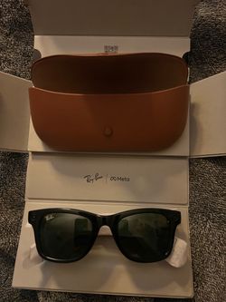 Ray-Ban Meta (Gen 2) smart sunglasses wayfarer shiny black