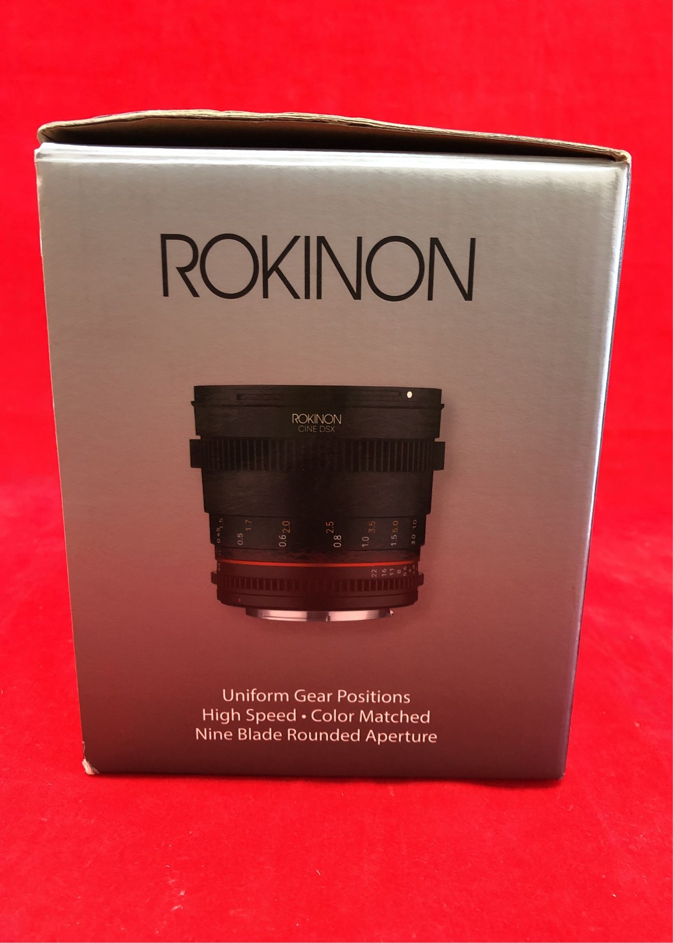 Rokinon 50mm DSX High Speed Cine Lens (RF Mount)