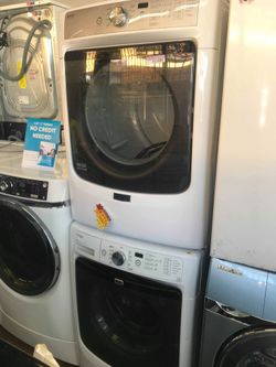 Washer and dryer