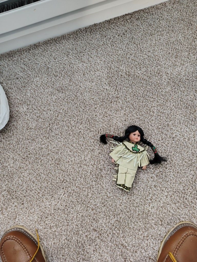 Porcelain Indian Doll