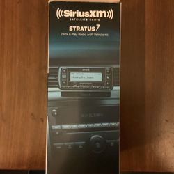 Sirius  Satellite Radio Plug and play.