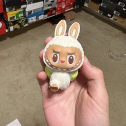 100% Authentic POP MART The Labubu Lazy Yoga Mini Figure Cute Toy - Lay Down