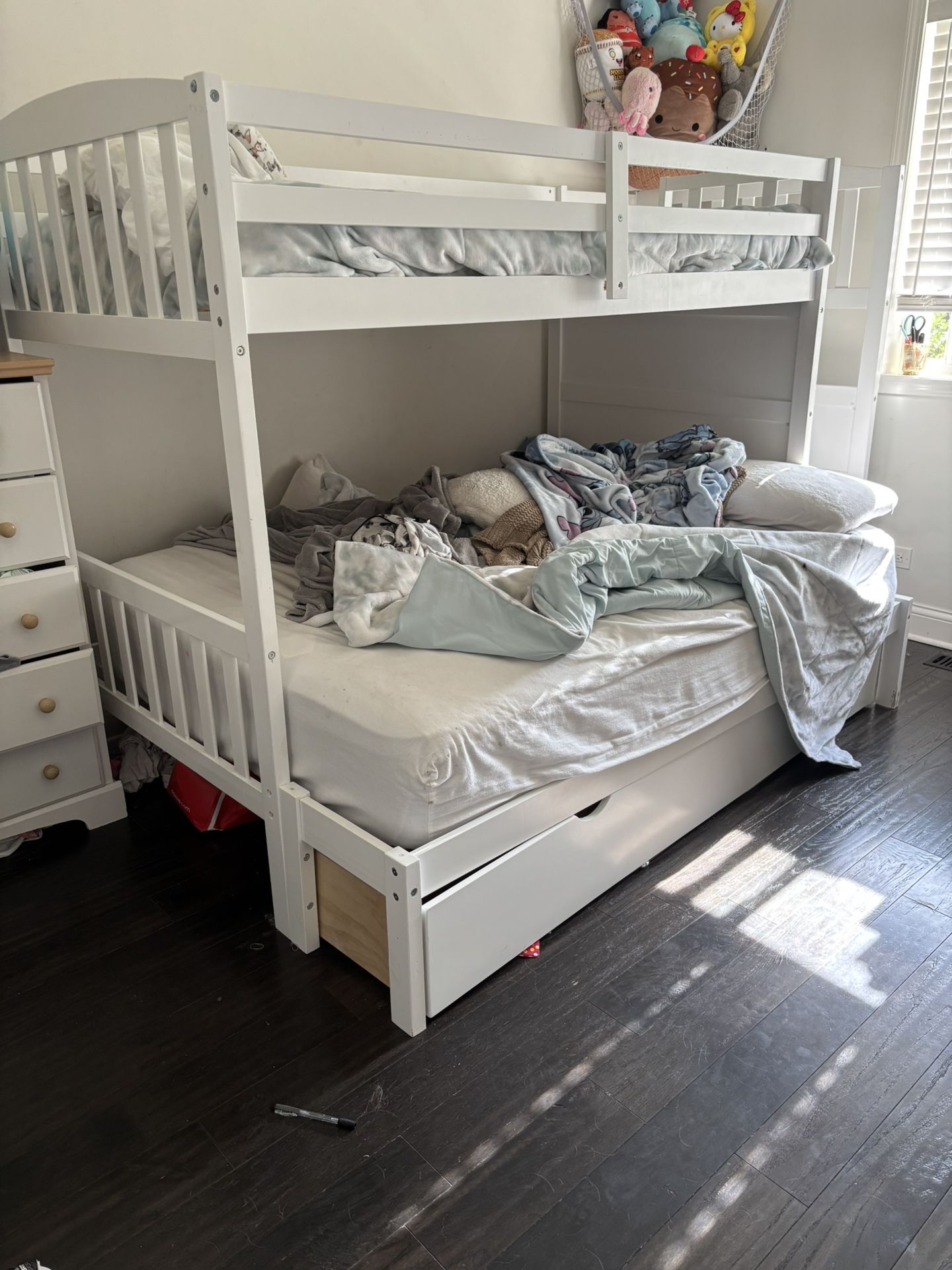 Bunk Bed Full And Twin With Storage- Can Deliver!