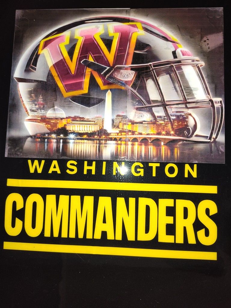 Washington Commanders Custom Designed Table 