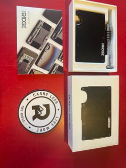 Ridge Aluminum Wallet Brand New