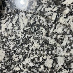 Pearl And Silver Pocket Chain