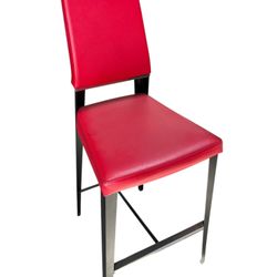 Commercial Restaurant Metal Frame Barstools Bar Height Seat Padded  16 Total 