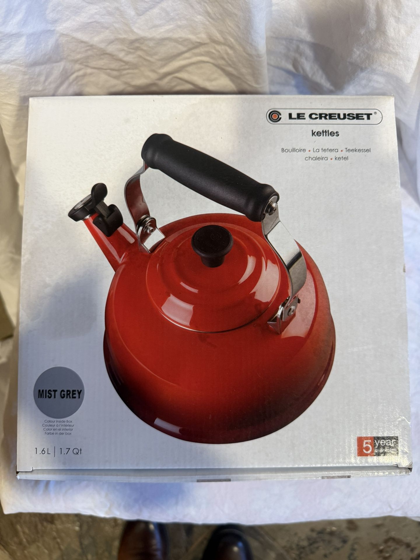 Le Creuset tea kettle