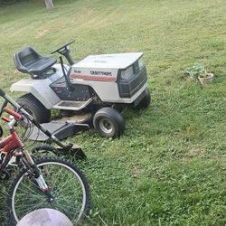 Vintage Craftsman Riding Lawn Mower